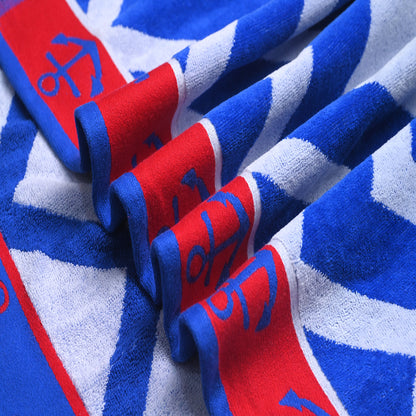 Velour Beach towel 100%cotton,90x170 cm