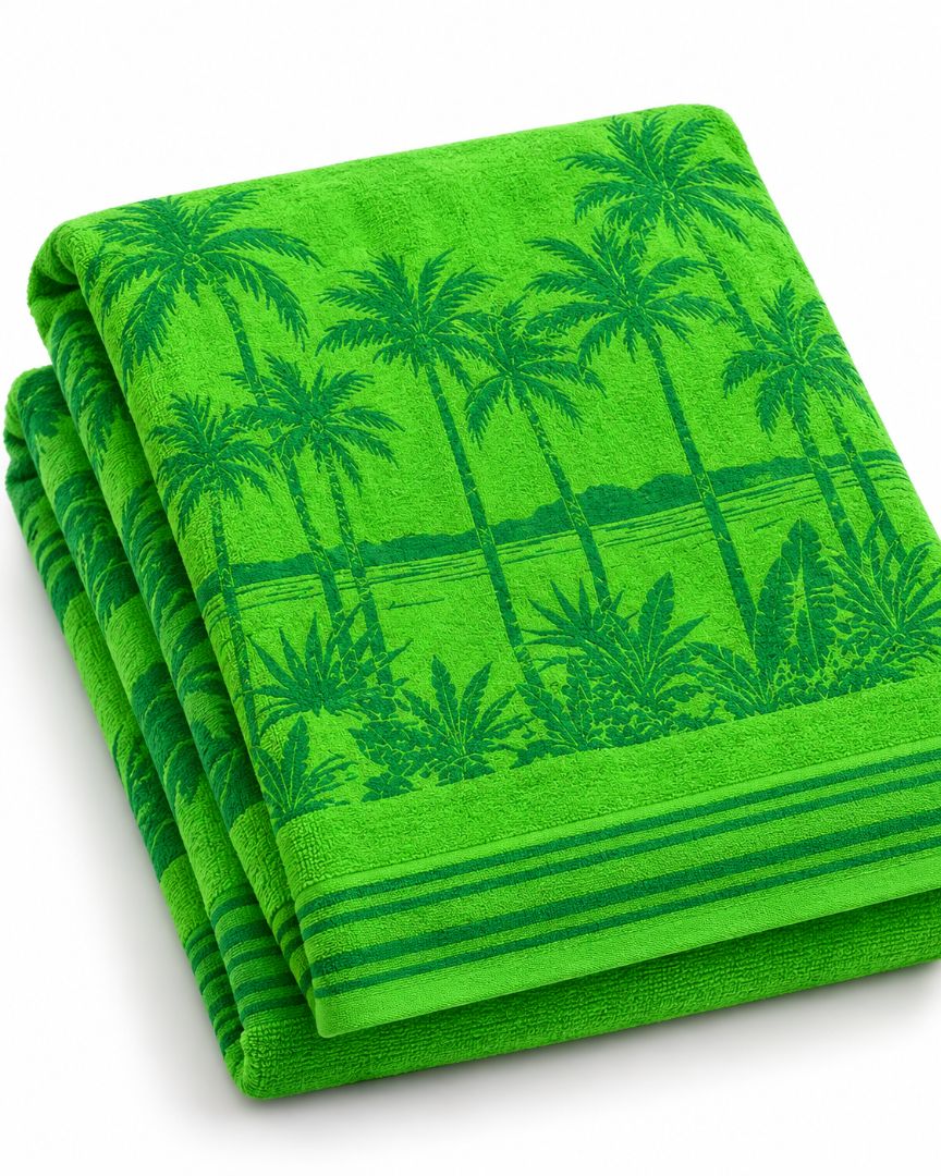 Velour Beach towel 100%cotton,90x170 cm.