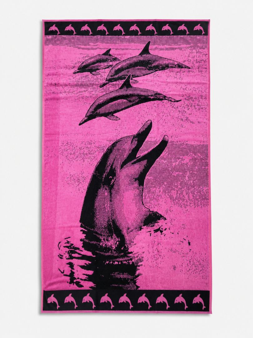 Velour Beach towel 100%cotton,95x175 cm.