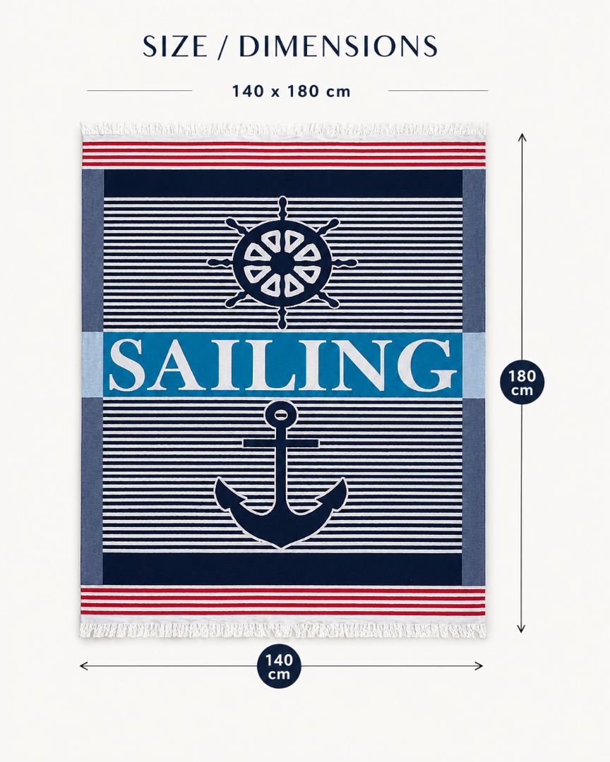 XL Velour Beach towel 100%cotton,140x180 cm.