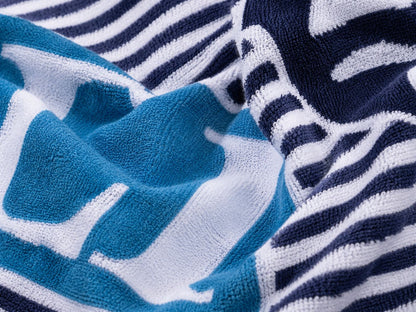 XL Velour Beach towel 100%cotton,140x180 cm.