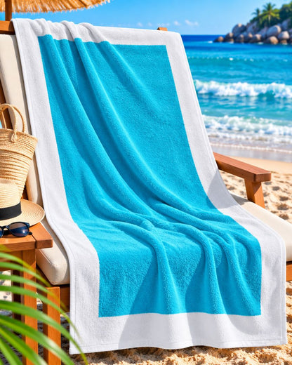 Velour Beach towel 100%cotton,100x180 cm.