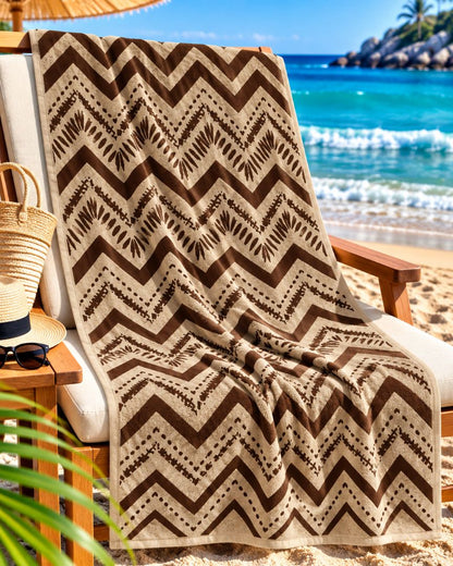 Velour Beach towel 100%cotton,90x170 cm.
