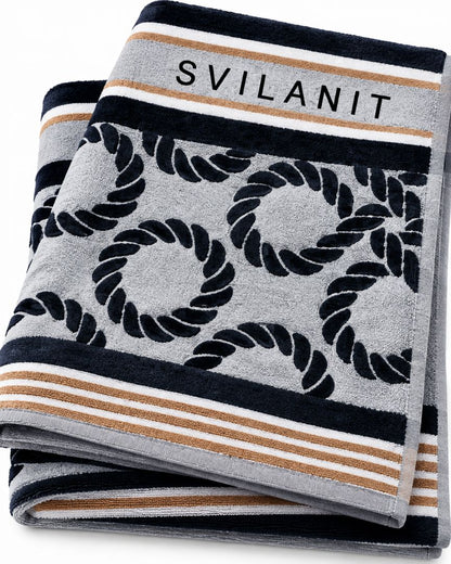 Velour Beach towel 100%cotton,100x180 cm.