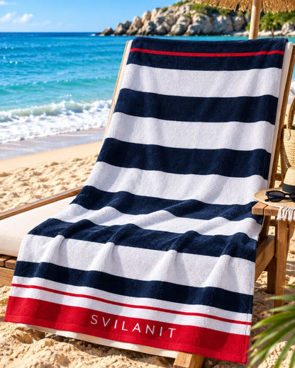 Velour Beach towel 100%cotton,100x180 cm.