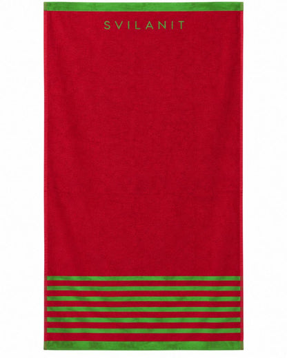 Velour Beach towel 100%cotton,100x180 cm.