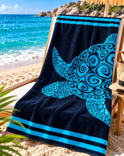 Velour Beach towel 100%cotton,90x170 cm.