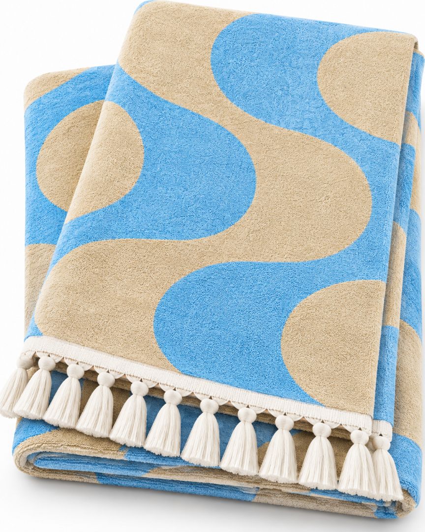 Terry Beach towel 100%cotton,90x170 cm.