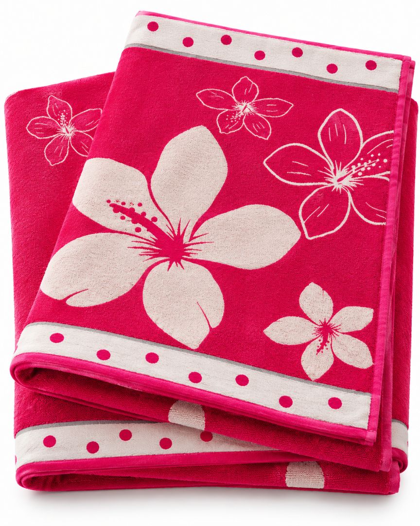 Velour Beach towel 100%cotton,90x170 cm.