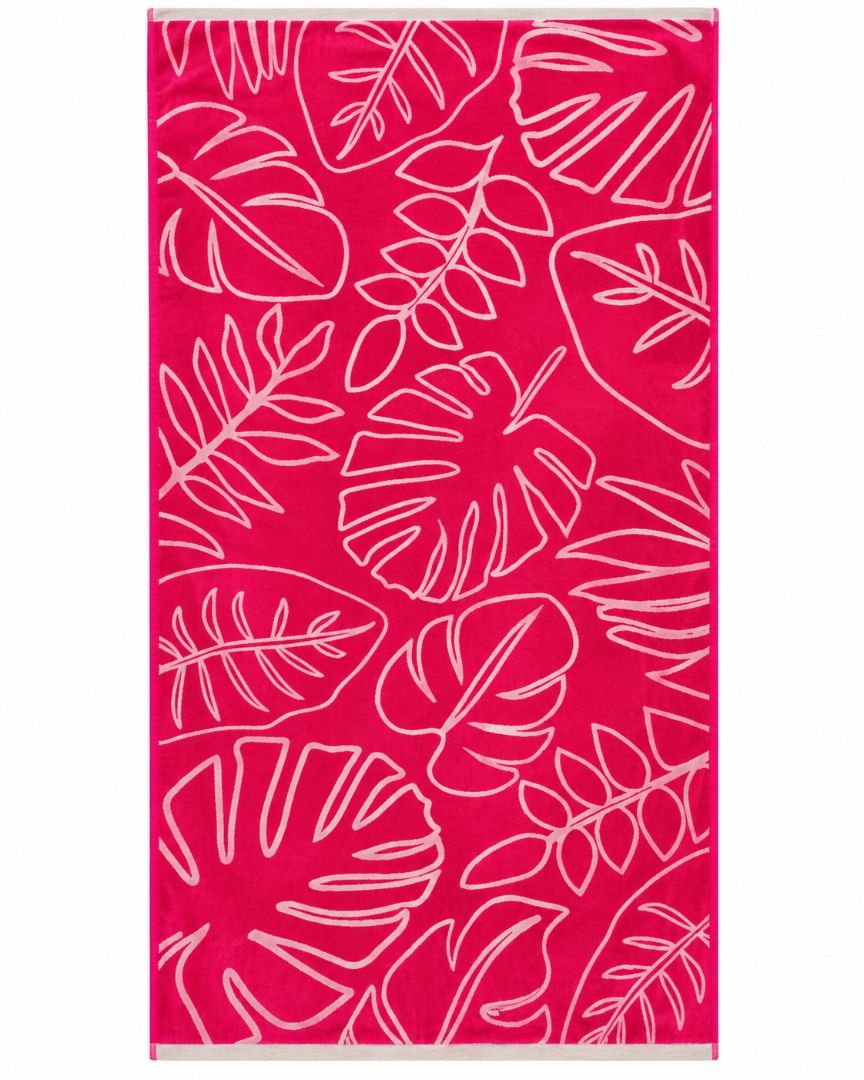 Velour Beach towel 100%cotton,90x170 cm.