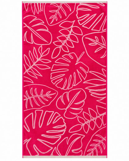Velour Beach towel 100%cotton,90x170 cm.