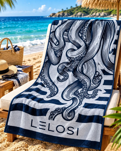 Velour Beach towel 100%cotton,90x170 cm.