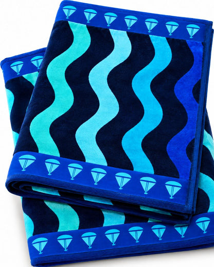 Velour Beach towel 100%cotton,90x170 cm.