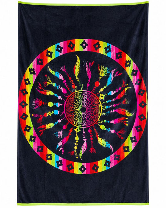 XL Velour Beach towel 100%cotton,140x180 cm.