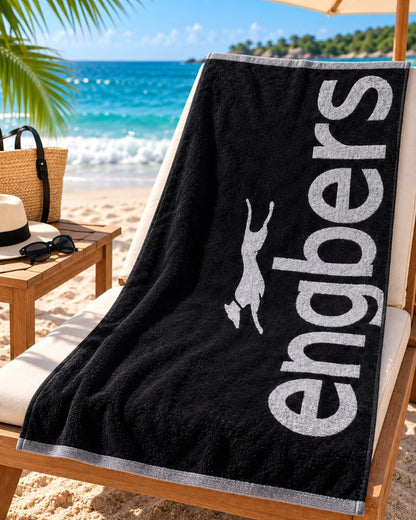 Velour Beach towel 100%cotton,80x160 cm.