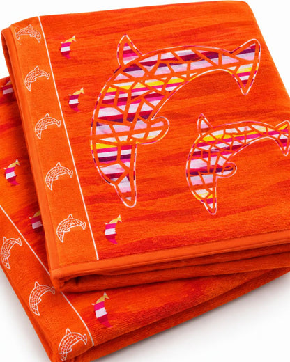 XL Velour Beach towel 100%cotton,140x180 cm.