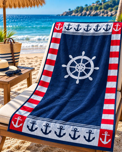 Velour Beach towel 100%cotton,90x170 cm.