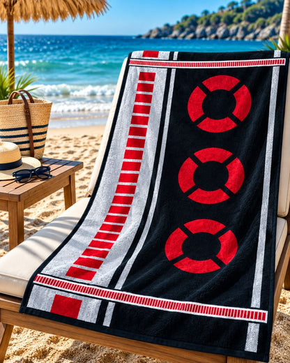 Velour Beach towel 100%cotton,90x170 cm.