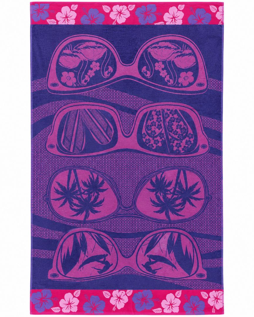 Velour Beach towel 100%cotton,100x180 cm.