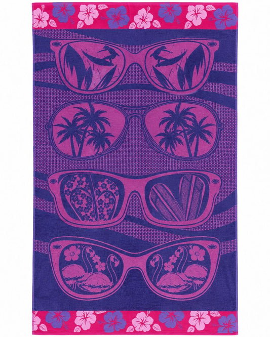 Velour Beach towel 100%cotton,100x180 cm.