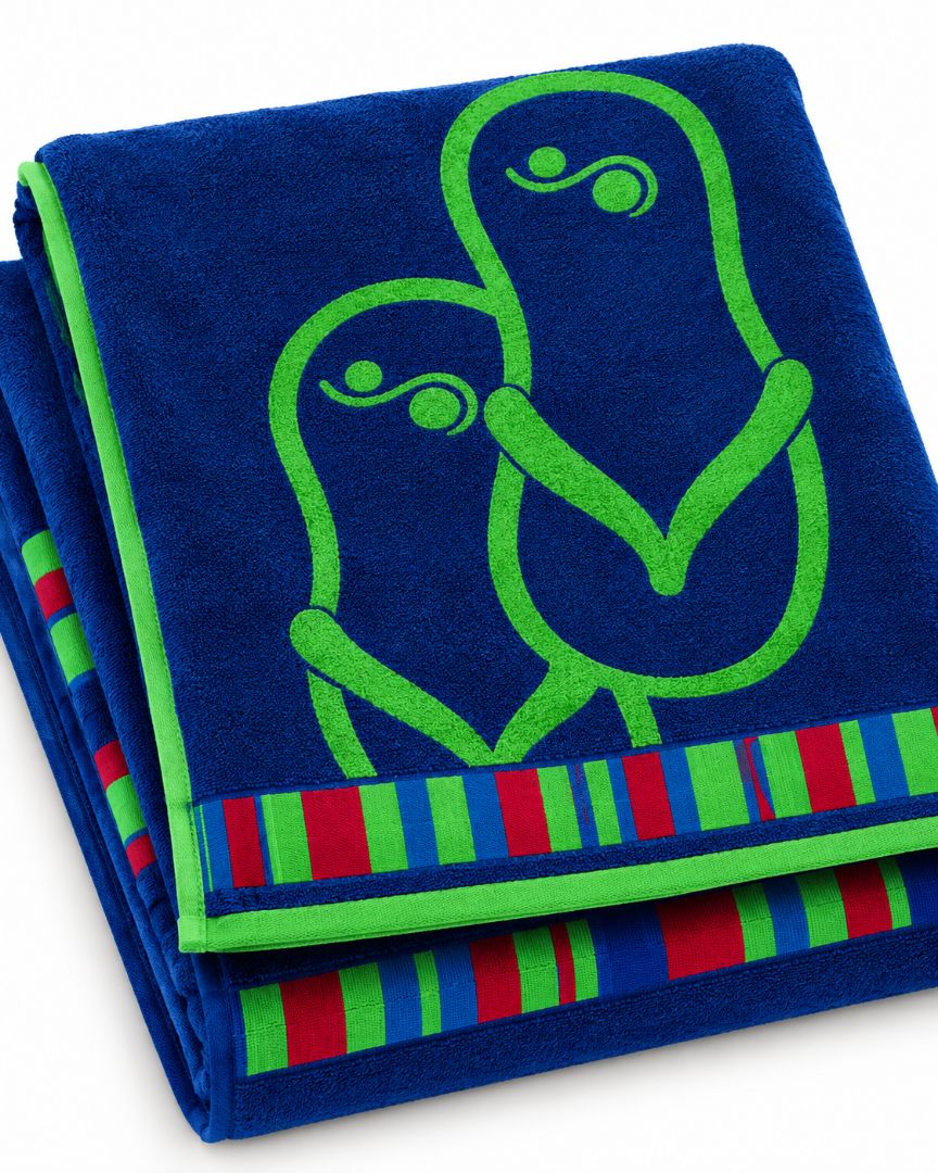 Velour Beach towel 100%cotton,90x170 cm.