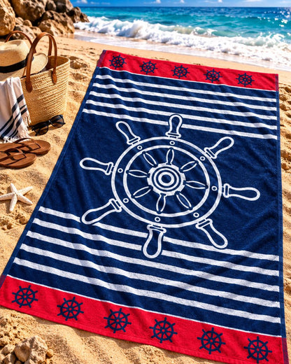 Velour Beach towel 100%cotton,90x170 cm.