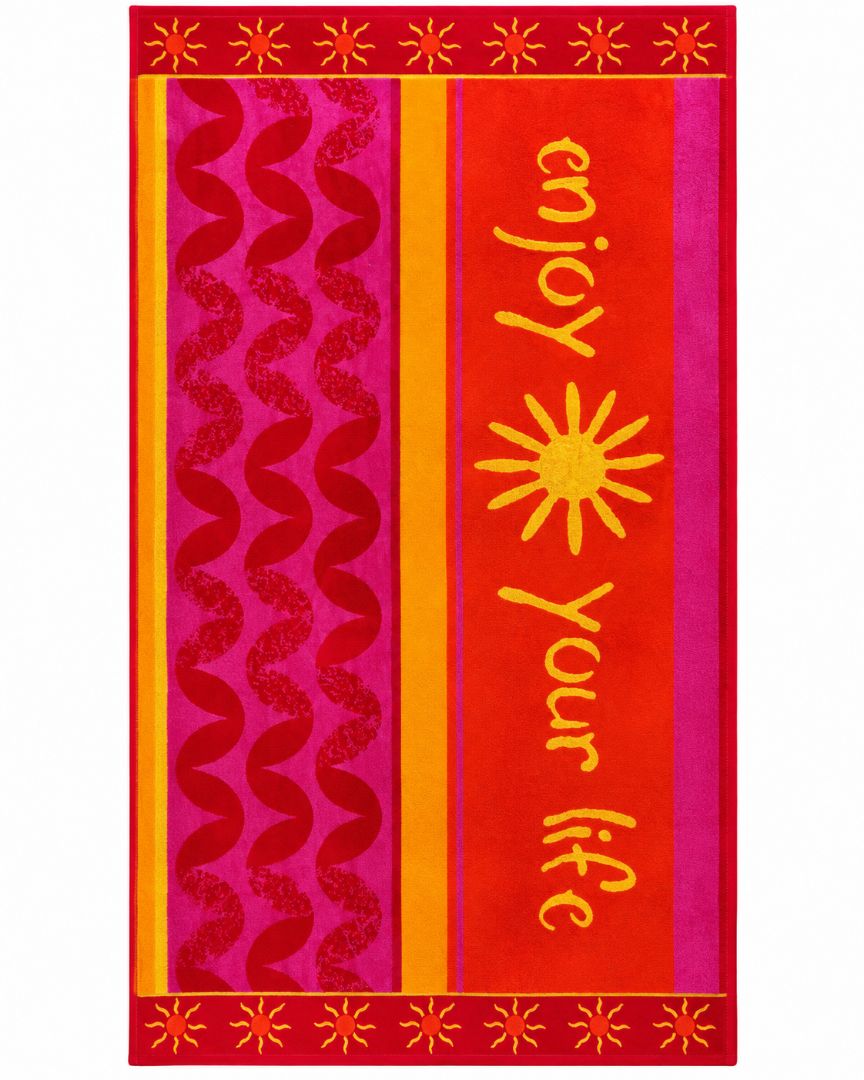 Velour Beach towel 100%cotton,90x170 cm.
