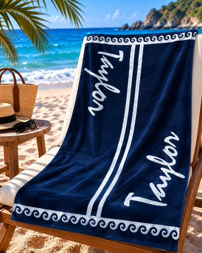 Velour Beach towel 100%cotton,90x170 cm.