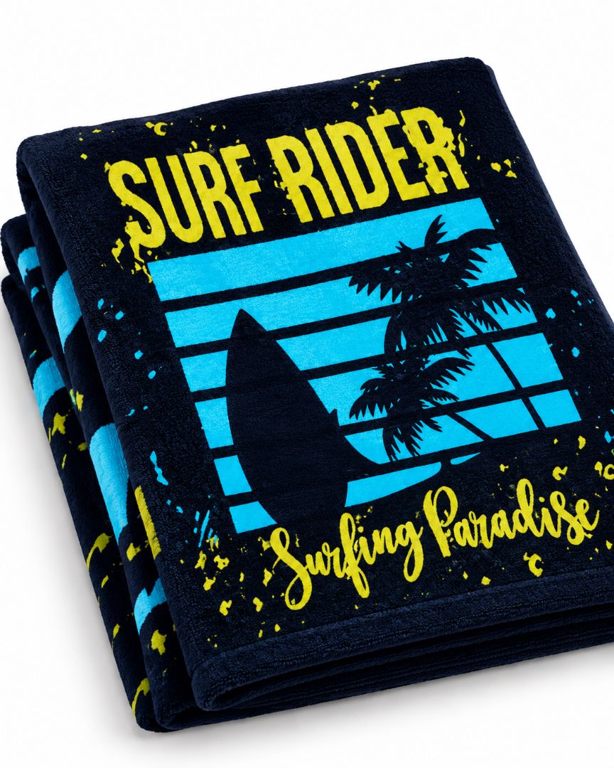 Velour Beach towel 100%cotton,90x170 cm.