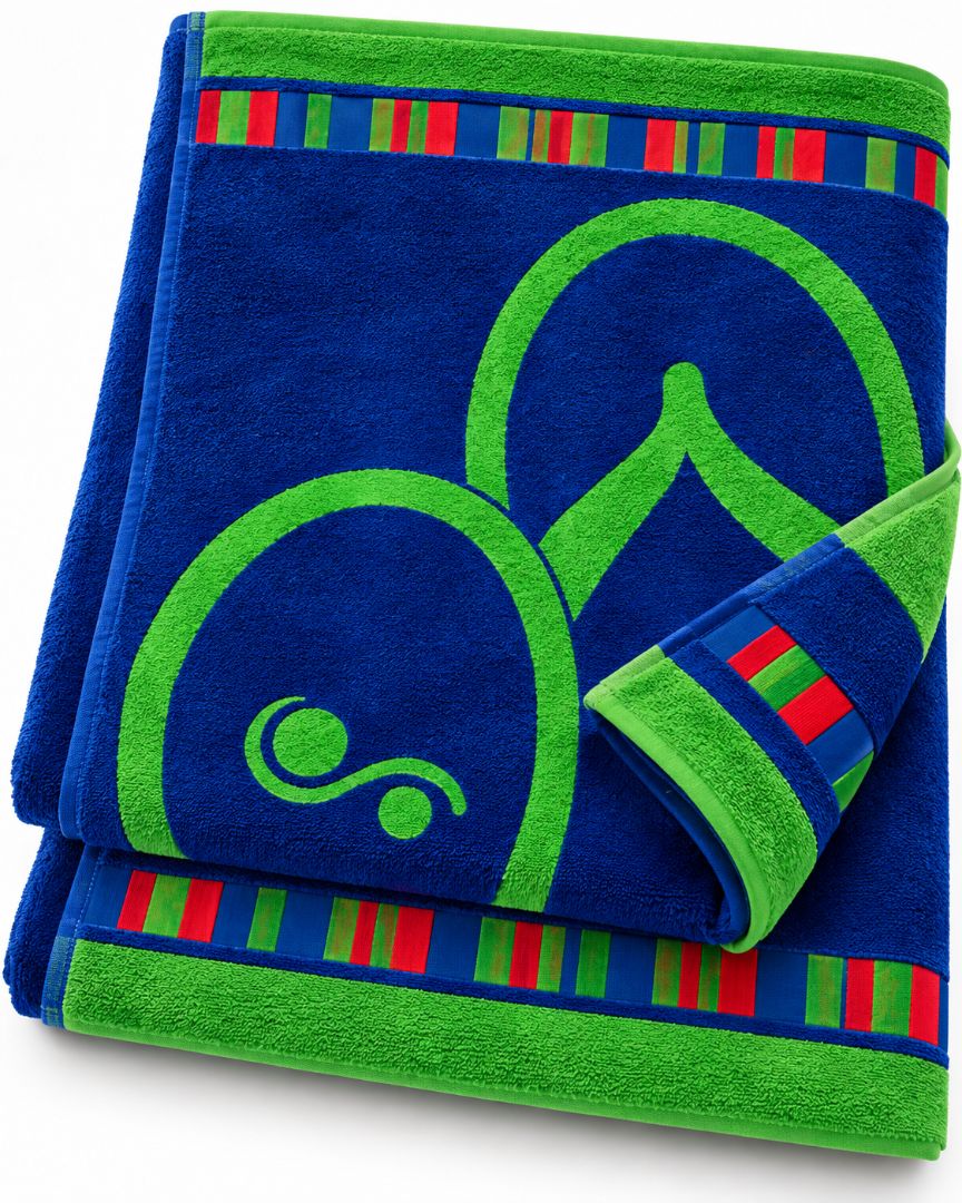 Velour Beach towel 100%cotton,90x170 cm.