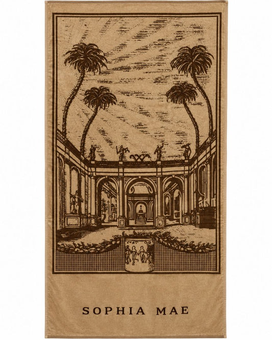 Velour Beach towel 100%cotton,100x180 cm.