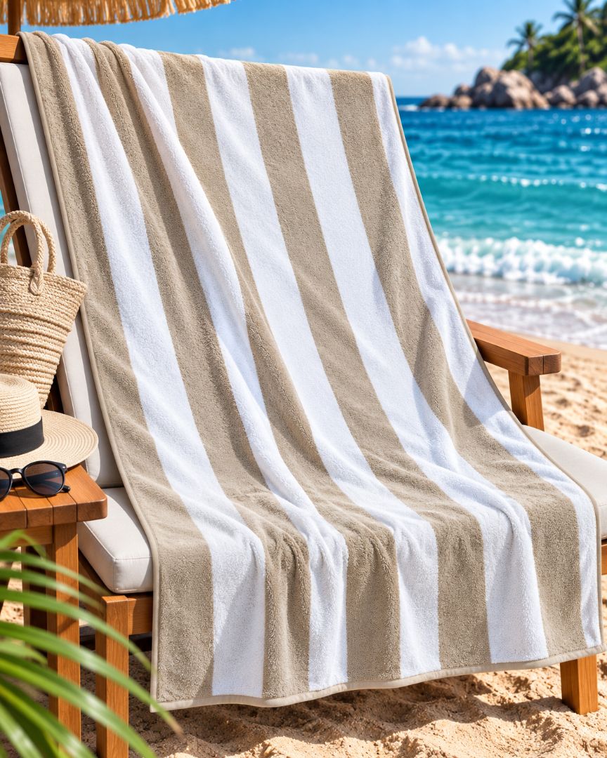 Velour Beach towel 100%cotton,100x180 cm.
