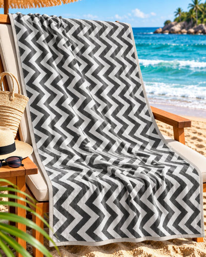 Velour Beach towel 100%cotton,80x160 cm.