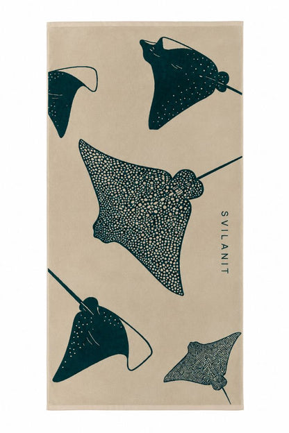 Velour Beach towel 100%cotton,100x180 cm.