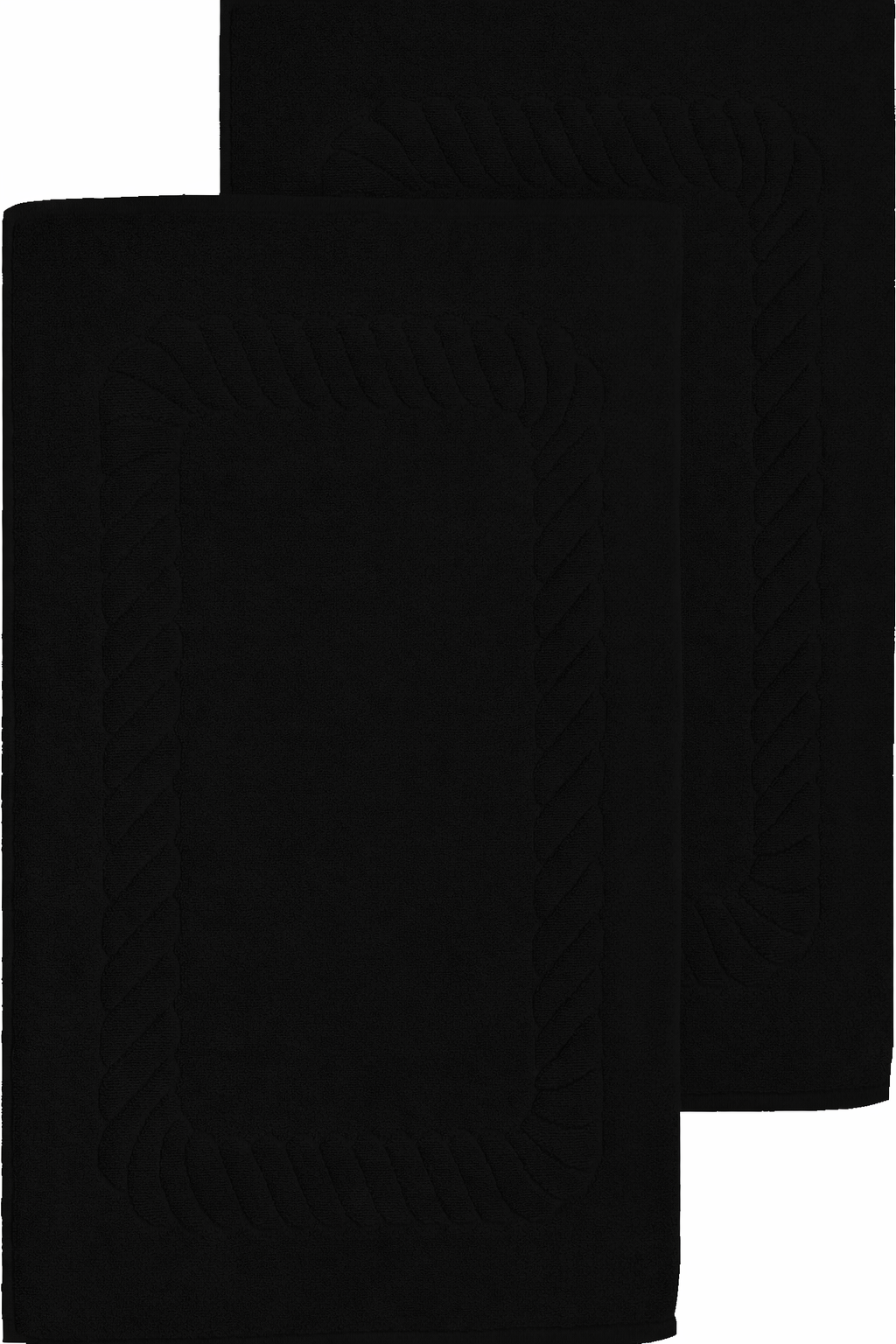 Helene MOU Bath Mat Towel - 100% Cotton 1 Pc Absorbent Bathmat - Quick Dry Bath Mats for Bathrooms, 50 x 70 cm.