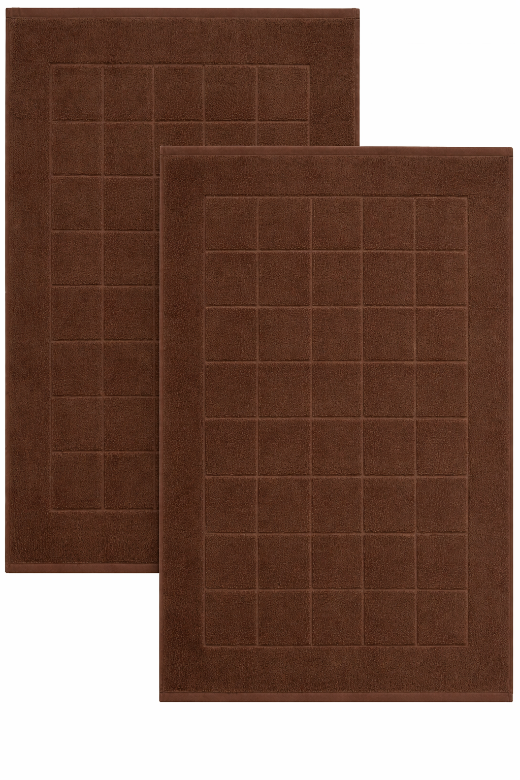 Helene MOU Bath Mat Towel - 100% Cotton 1 Pc Absorbent Bathmat - Quick Dry Bath Mats for Bathrooms, 50 x 70 cm.