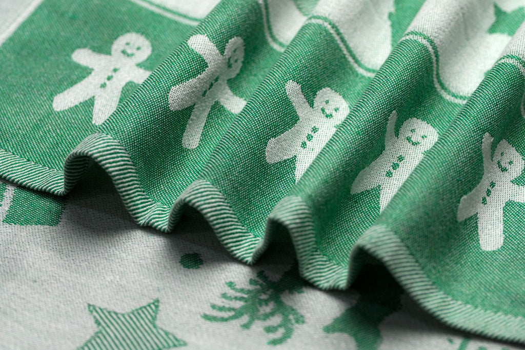 منشفة مطبخ كريسماس للاستخدام اليومي، مناشف مطبخ فائقة الامتصاص، قطعة قماش تنظيف قطنية، عبوة من 3 قطع، 50×70 سم 