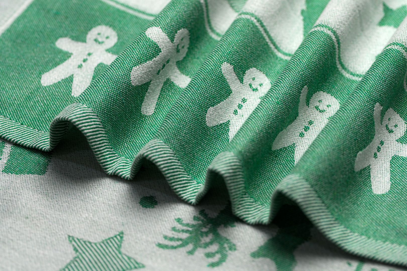 منشفة مطبخ كريسماس للاستخدام اليومي، مناشف مطبخ فائقة الامتصاص، قطعة قماش تنظيف قطنية، عبوة من 3 قطع، 50×70 سم 