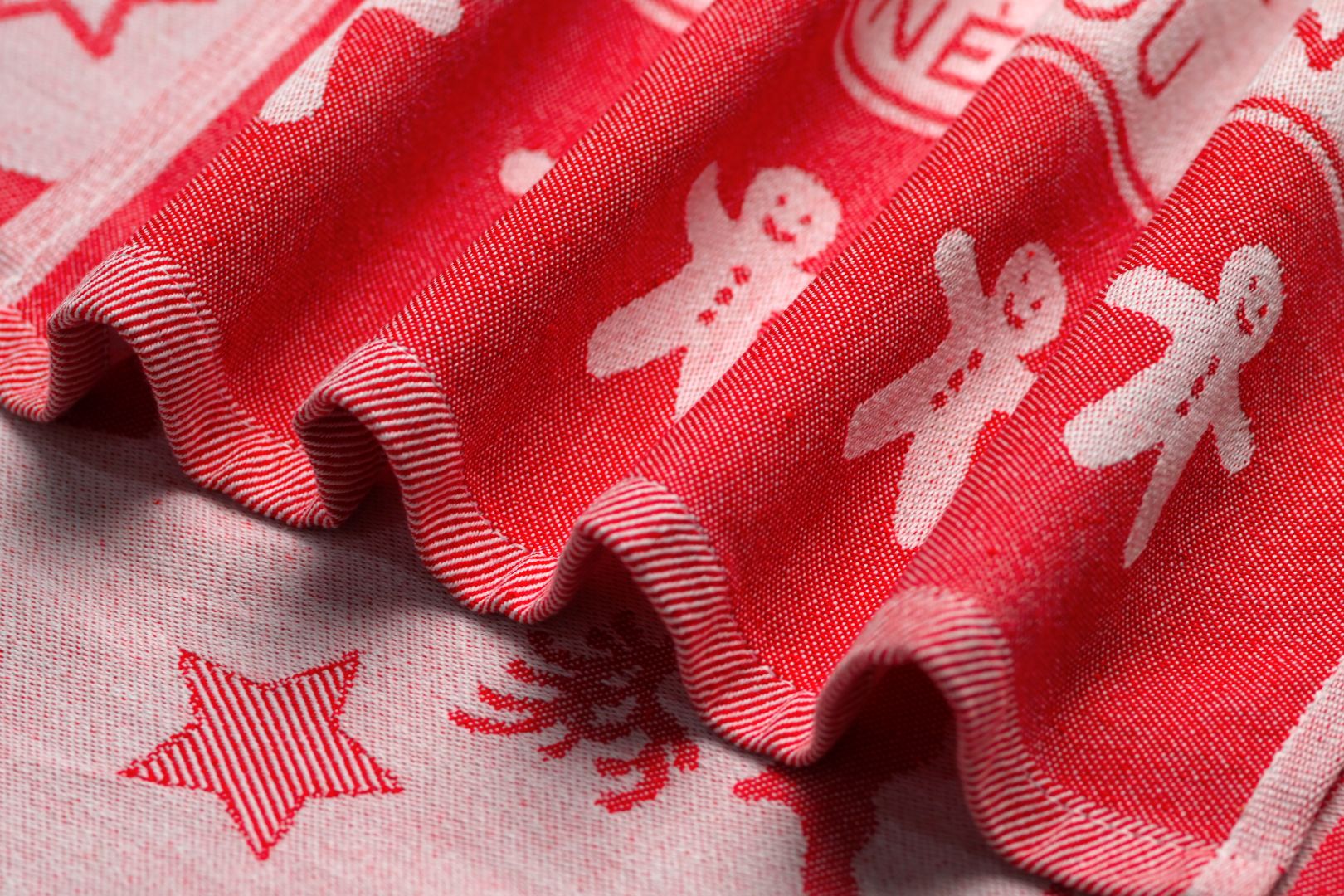 منشفة مطبخ كريسماس للاستخدام اليومي، مناشف مطبخ فائقة الامتصاص، قطعة قماش تنظيف قطنية، عبوة من 3 قطع، 50×70 سم 