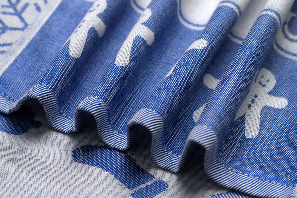 منشفة مطبخ كريسماس للاستخدام اليومي، مناشف مطبخ فائقة الامتصاص، قطعة قماش تنظيف قطنية، عبوة من 3 قطع، 50×70 سم 