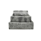 VELOUR TERRY KITCHEN TOWELS SET OF 3 PCS, 100% COTTON , 50X70 CM