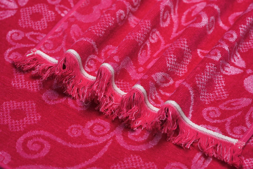 مجموعة مناشف مطبخ من القطيفة تيري، 3 قطع، 100% قطن، 50×70 سم