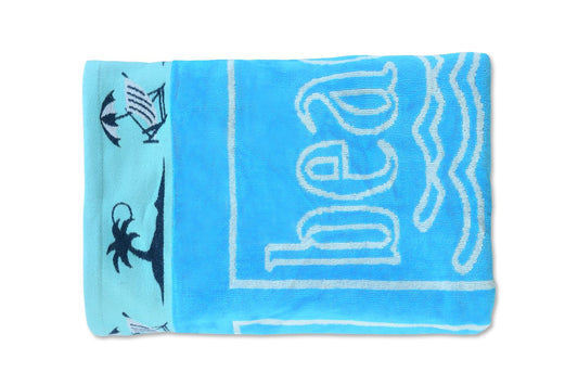 Velour Beach towel 100%cotton,90x170 cm
