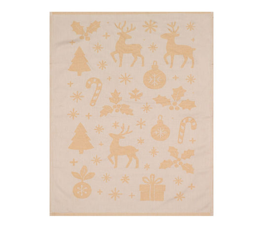 Christmas Kitchen Towel for every use, Ultra Absorbent Kitchen Towels, Cotton Cleaning Cloth Pack of 3, 50x70 cm