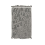 VELOUR TERRY KITCHEN TOWELS SET OF 3 PCS, 100% COTTON , 50X70 CM