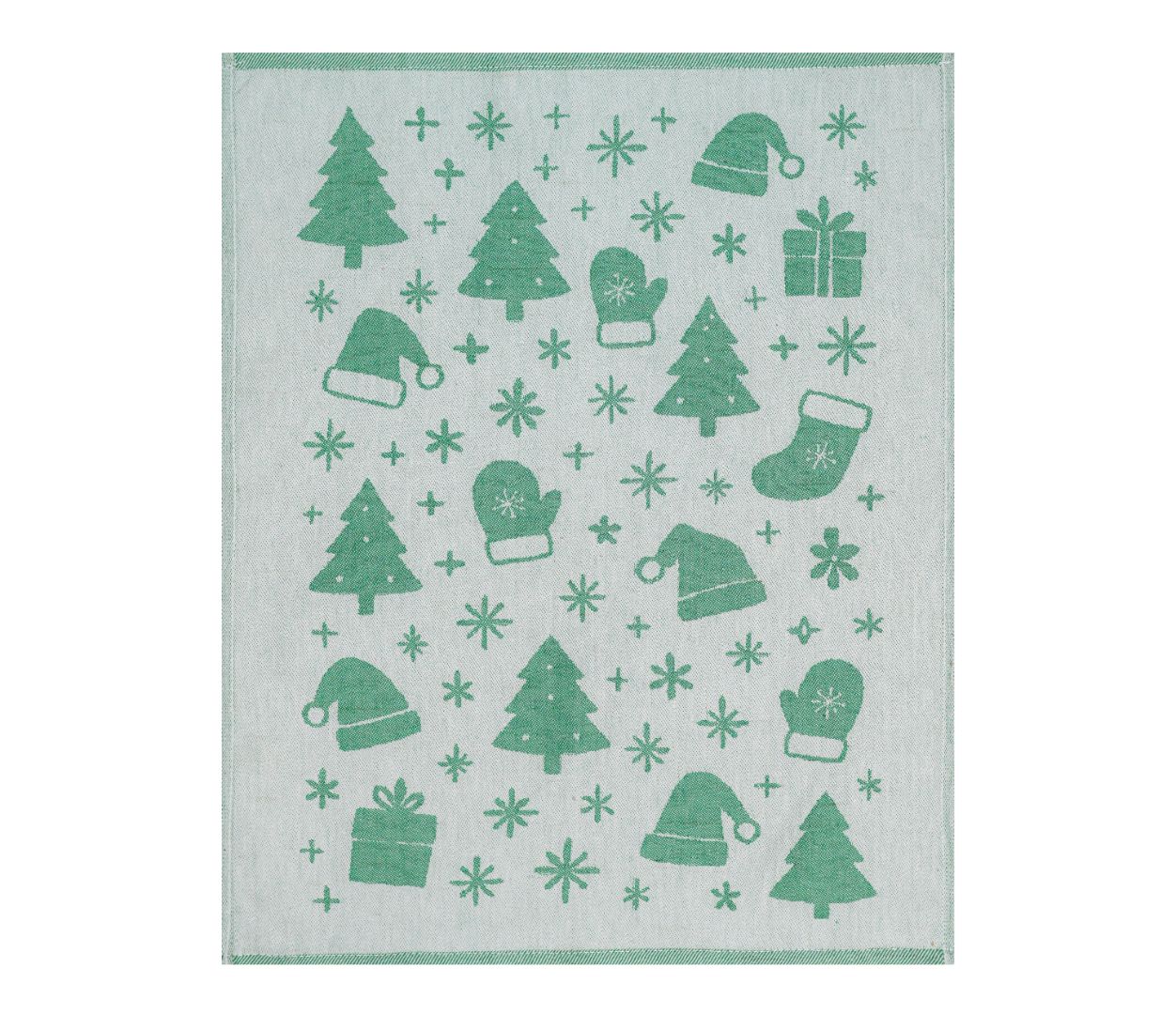 منشفة مطبخ كريسماس للاستخدام اليومي، مناشف مطبخ فائقة الامتصاص، قطعة قماش تنظيف قطنية، عبوة من 3 قطع، 50×70 سم 