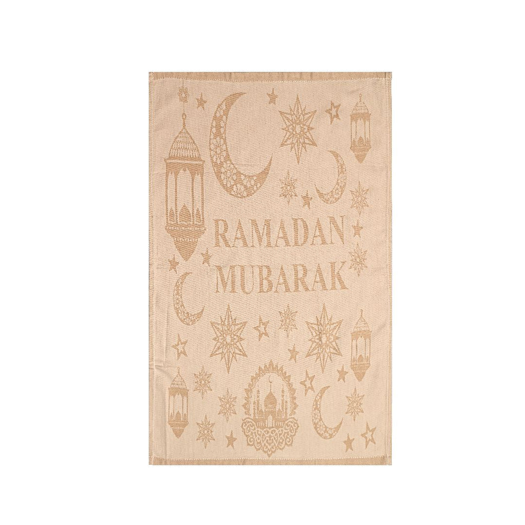 Ramadan Kitchen Towel for every use, Ultra Absorbent Kitchen Towels, Cotton Cleaning Cloth Pack of 3, 50x70 cm