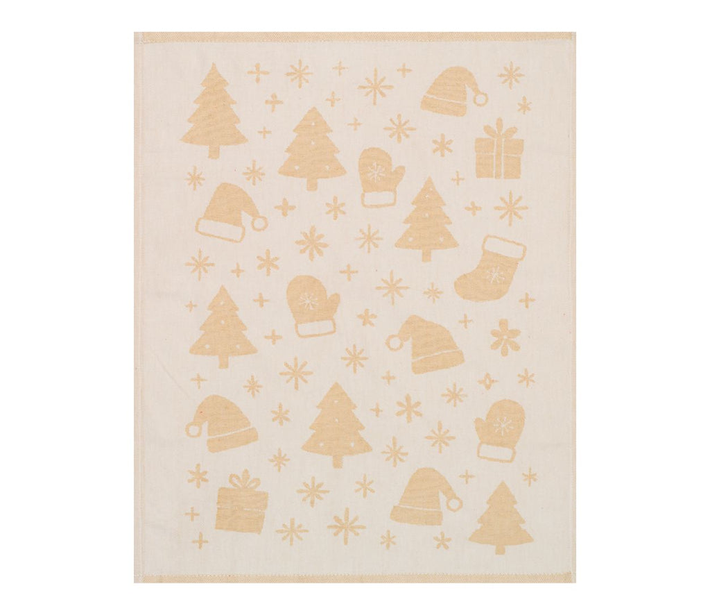 منشفة مطبخ كريسماس للاستخدام اليومي، مناشف مطبخ فائقة الامتصاص، قطعة قماش تنظيف قطنية، عبوة من 3 قطع، 50×70 سم 