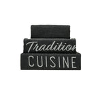 SET OF 3 PCS KITCHEN TOWELS , 100% COTTON , 50X70 CM