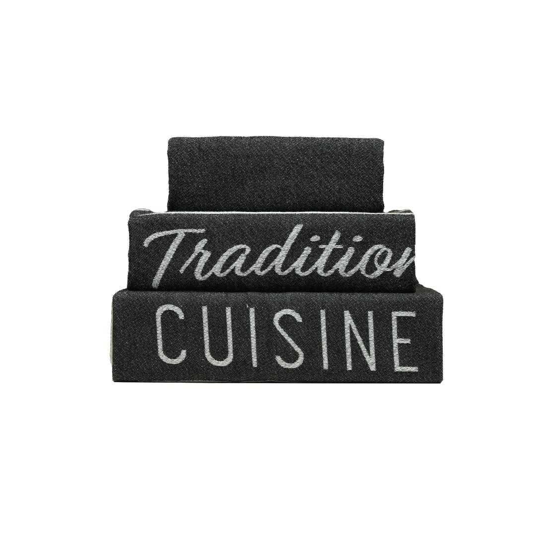 SET OF 3 PCS KITCHEN TOWELS , 100% COTTON , 50X70 CM